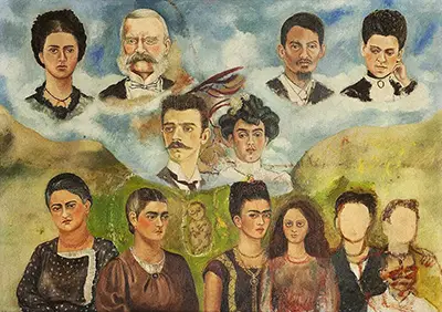 Portrait de la famille de Frida Frida Kahlo